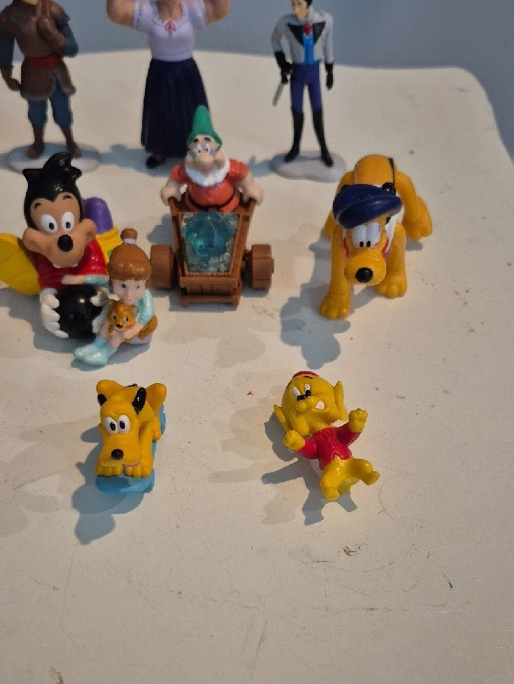 Collection Of Disney Figures Lot Of 14 Some Vintage
